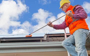 Hill Houses soft wash roof cleaning